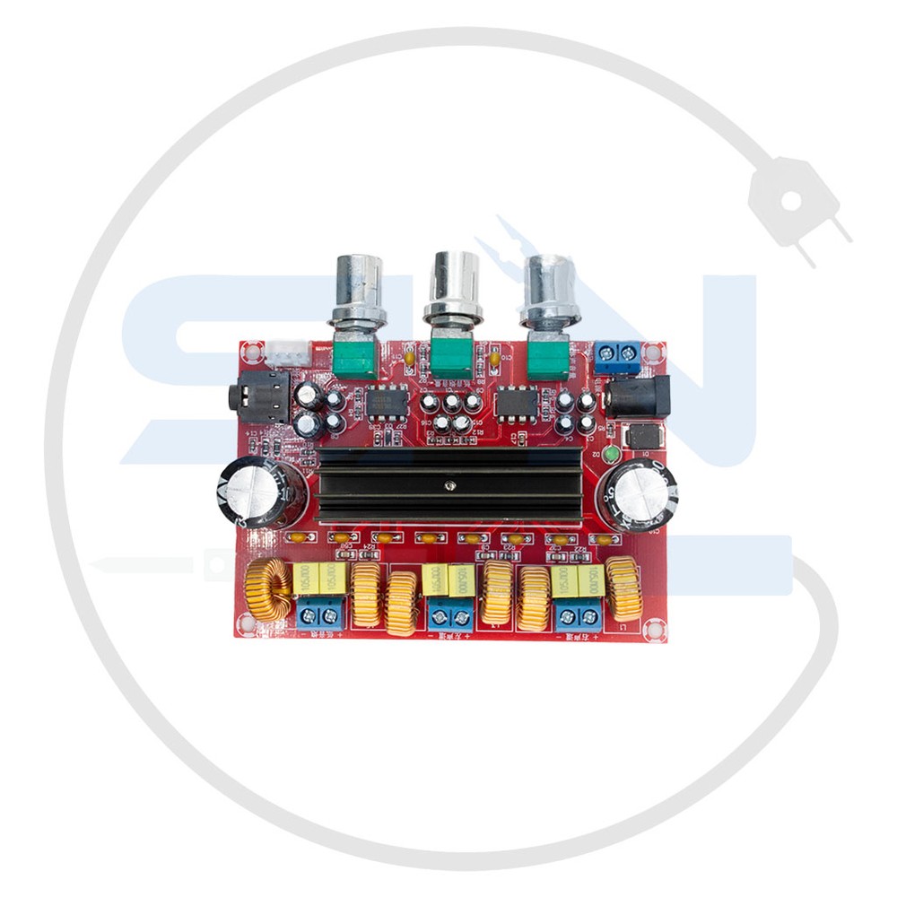 ماژول آمپلی فایر سه کانال XH-M139 2x50W+100W با چیب اصلی TPA3116D2