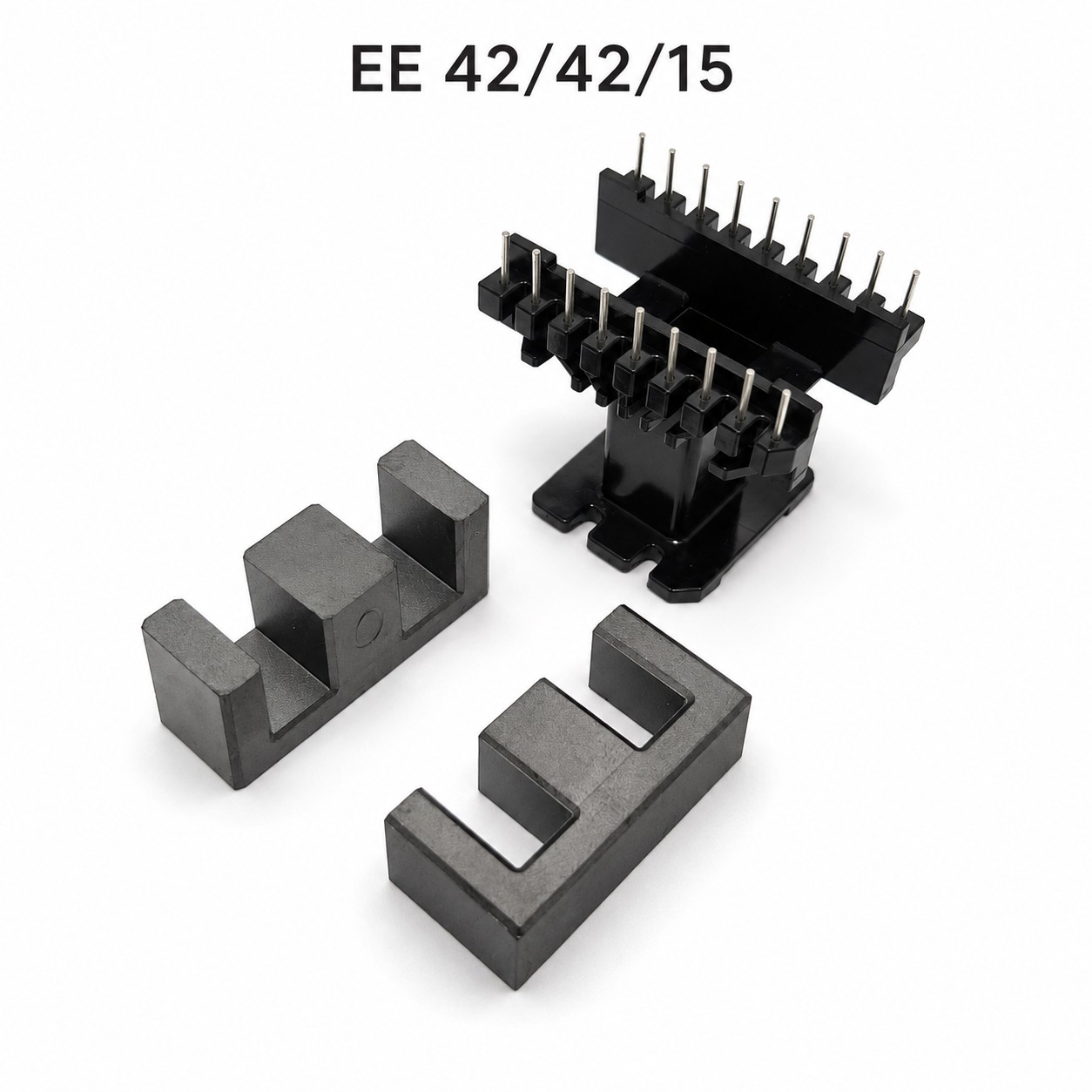 هسته فریت EE42/42/15 با قرقره 18 پین عمودی
