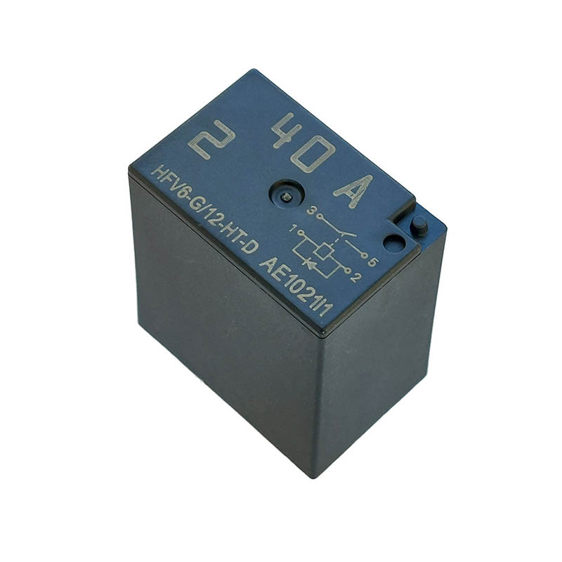 رله 12 ولت 40 آمپر 4 پایه هونگفا (رله میکرو) مدل HONGFA HFV6-G/12-HT-D