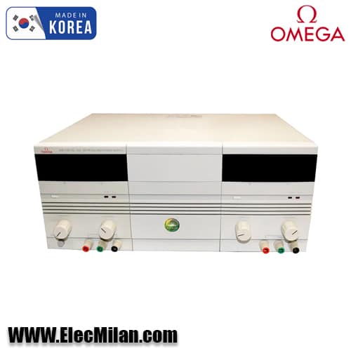 منبع تغذیه دوبل خروجی (30V-10A) امگا مدل 17301SL-10A