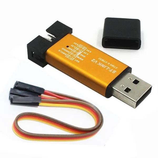 پروگرامر کوچک ST-LINK V2 مخصوص تراشه های STM8 و STM32 stlink