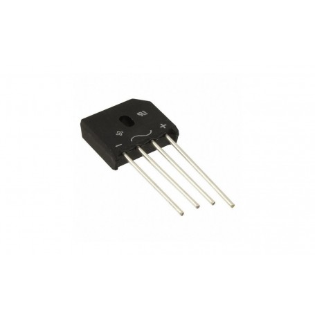 پل دیود 8A , 1000V تخت شانه ای GBU807