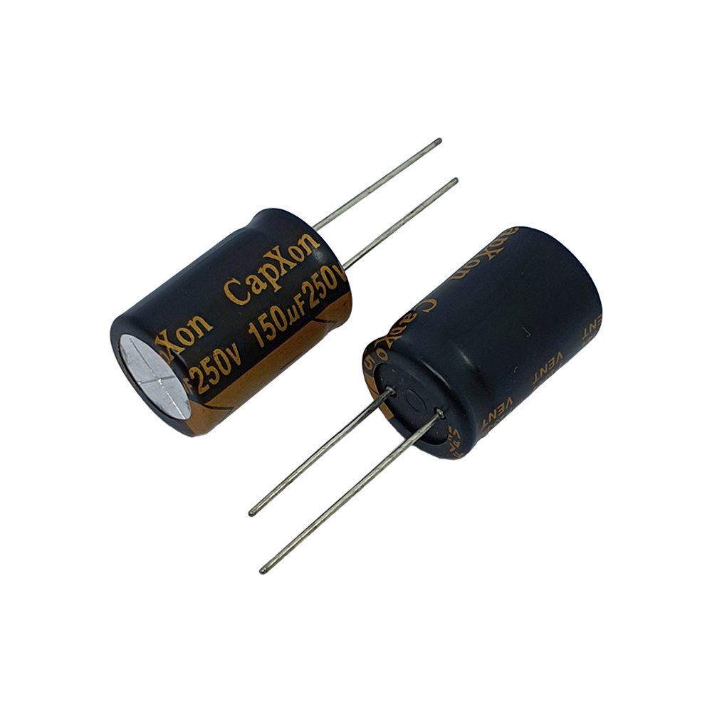 خازن الکترولیت CAPXON 16x24 150uF-250V