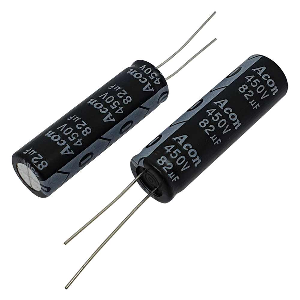 خازن الکترولیت ACON 12.5x40 82uF-450V