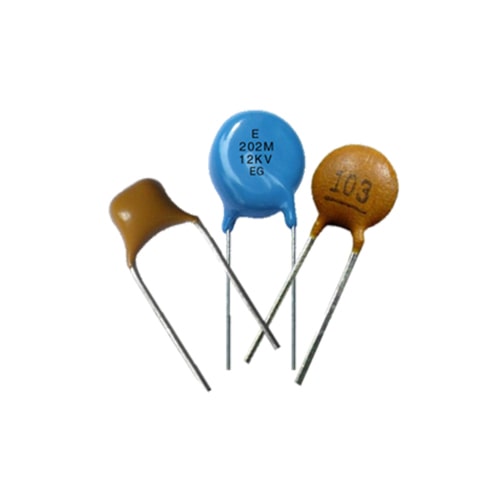 خازن عدسی سرامیکی 220pF / 1kV