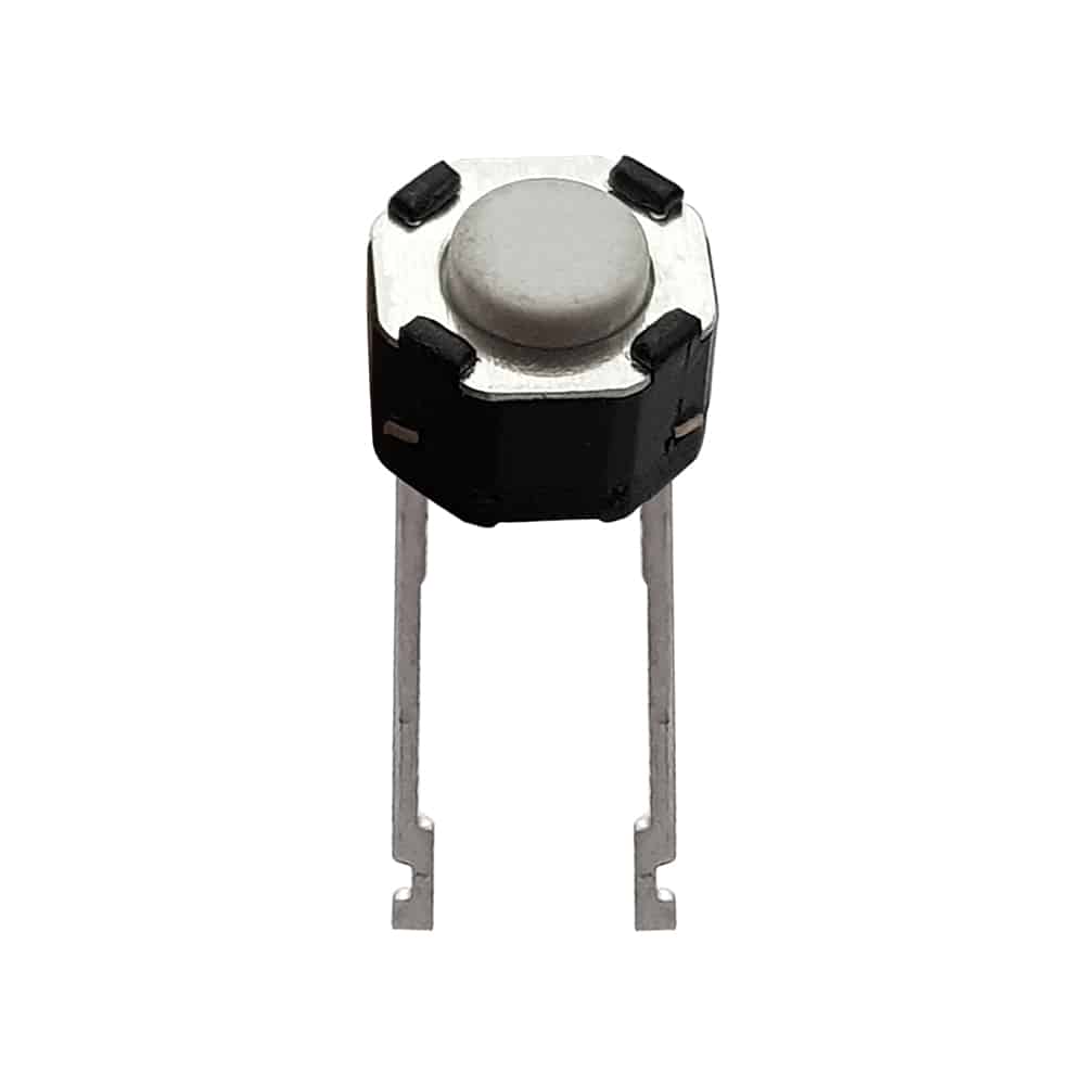 تک سوئیچ گرد مدل 6x6x4.3 2PIN