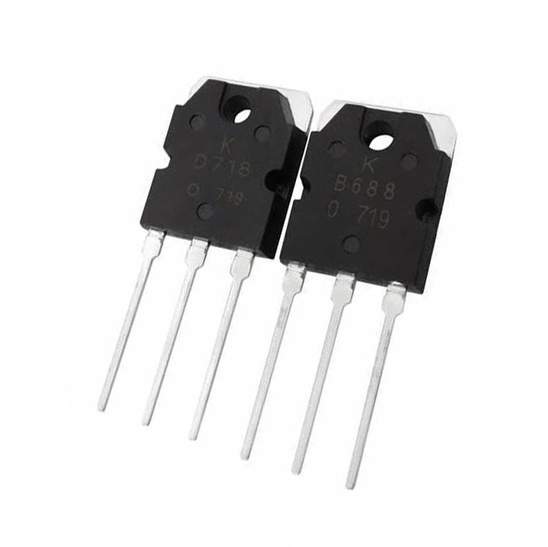 ترانزیستور مثبت و منفی 2SB688 / 2SD718 (مجموعه 2 عددی)