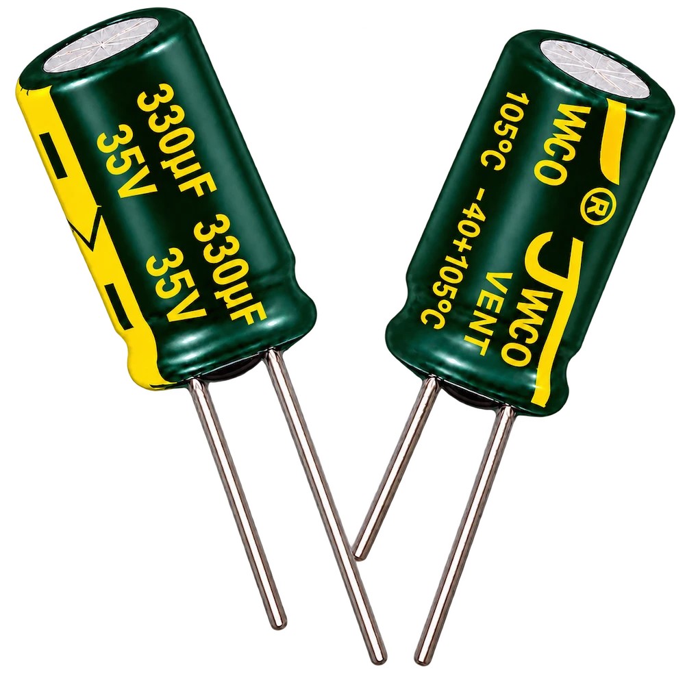 خازن JWCO Green 330µF 35V