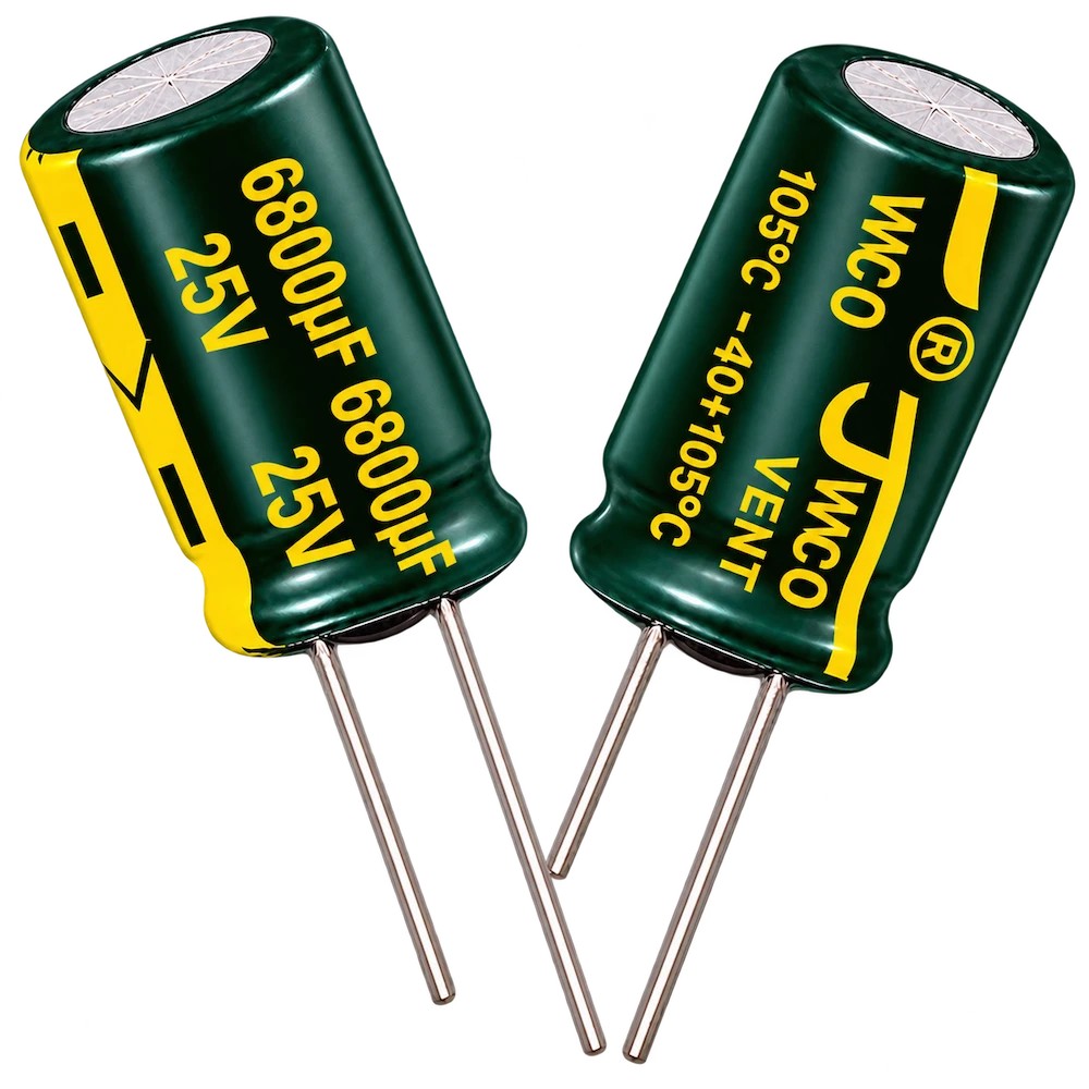 خازن JWCO Green 6800µF 25V