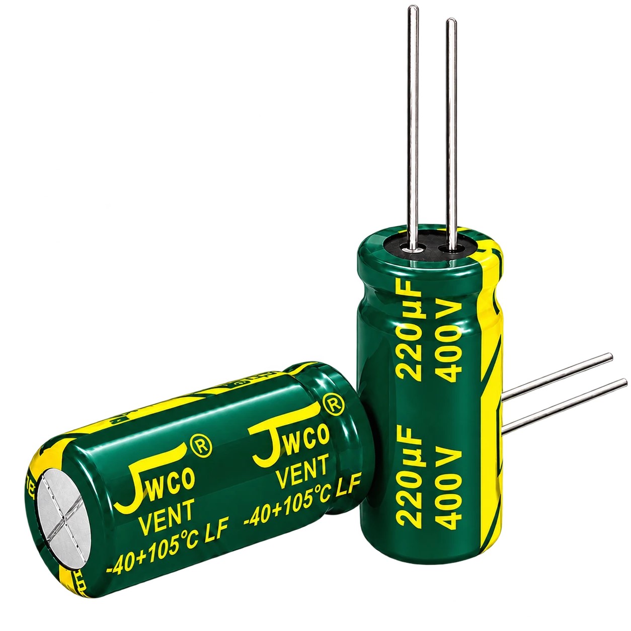 خازن JWCO Green 220µF 400V