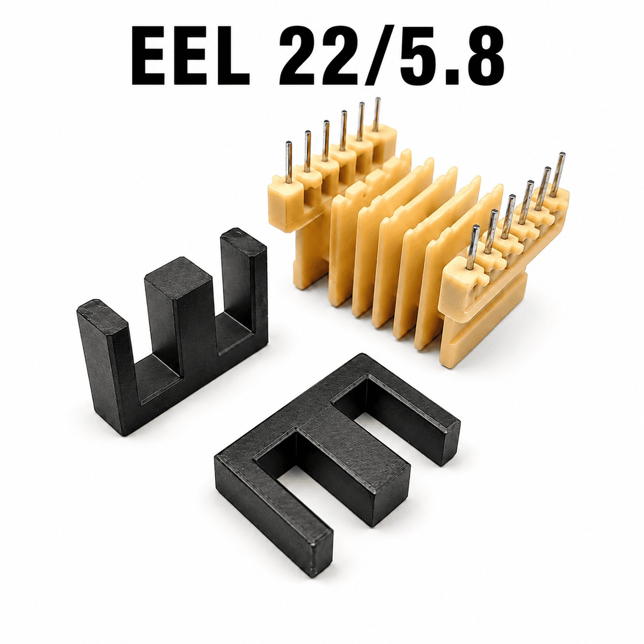 هسته فریت EEL22/5.8 با قرقره 10 پین