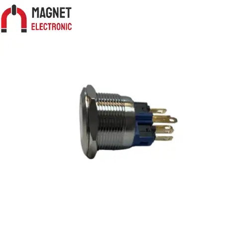 کلیدقرمز GQ22-11EL/S 22 MM-PUSHBUTTON-4256