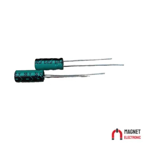 0/47UF 50V خازن الکترولیت