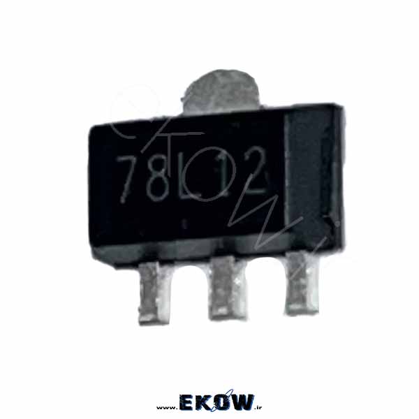 آی سی رگولاتور 7812 SMD (آی سی رگولاتور 78L12 SMD 3pin sot-89)
