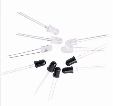 IR 3mm LED مادون قرمز گیرنده