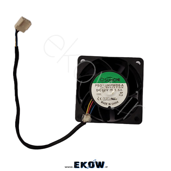 فن 6*6 SUNON 12v (فن SUNON PSD1206 PMBX-A 12V 1.5A )