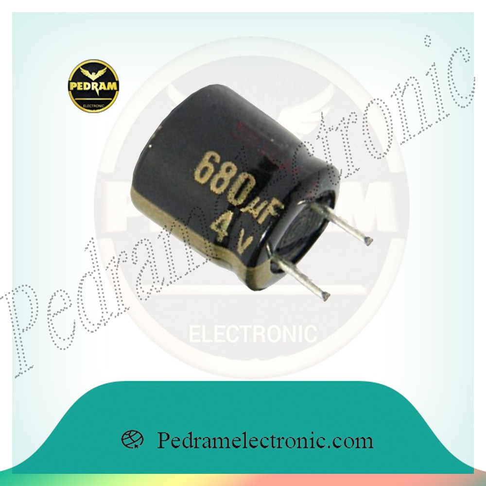 خازن 680MF 4V (680MF 6V) - پدرام الکترونیک - قیمت ، خرید ، فروش