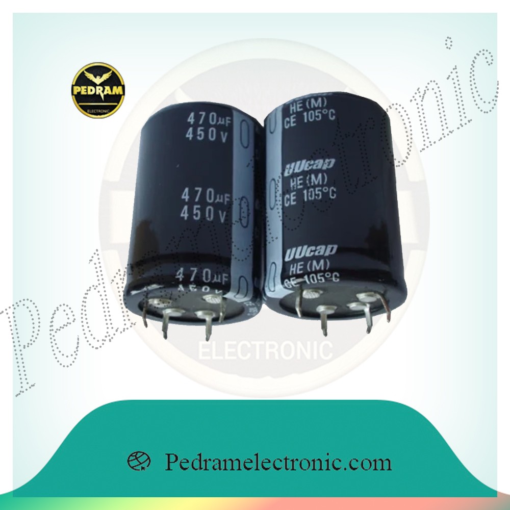 خازن 470MF 450V - پدرام الکترونیک - قیمت ، خرید ، فروش