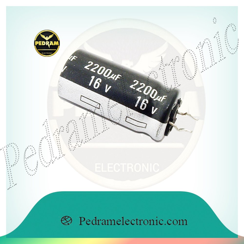 خازن 2200MF 16V - پدرام الکترونیک - قیمت ، خرید ، فروش