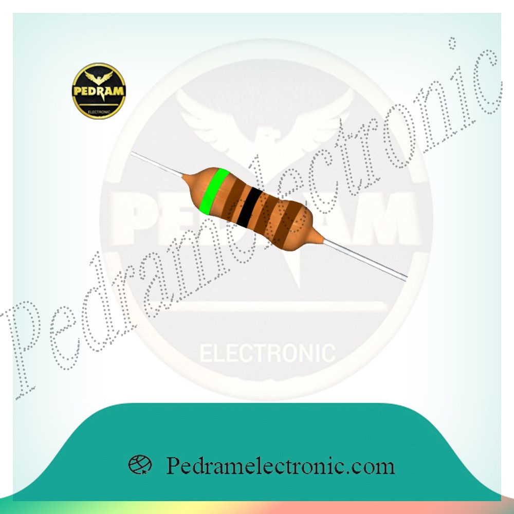 مقاومت 5.6 اهم 1/4 وات | RES 5.6R 1/4W - پدرام الکترونیک - قیمت ، خرید ، فروش