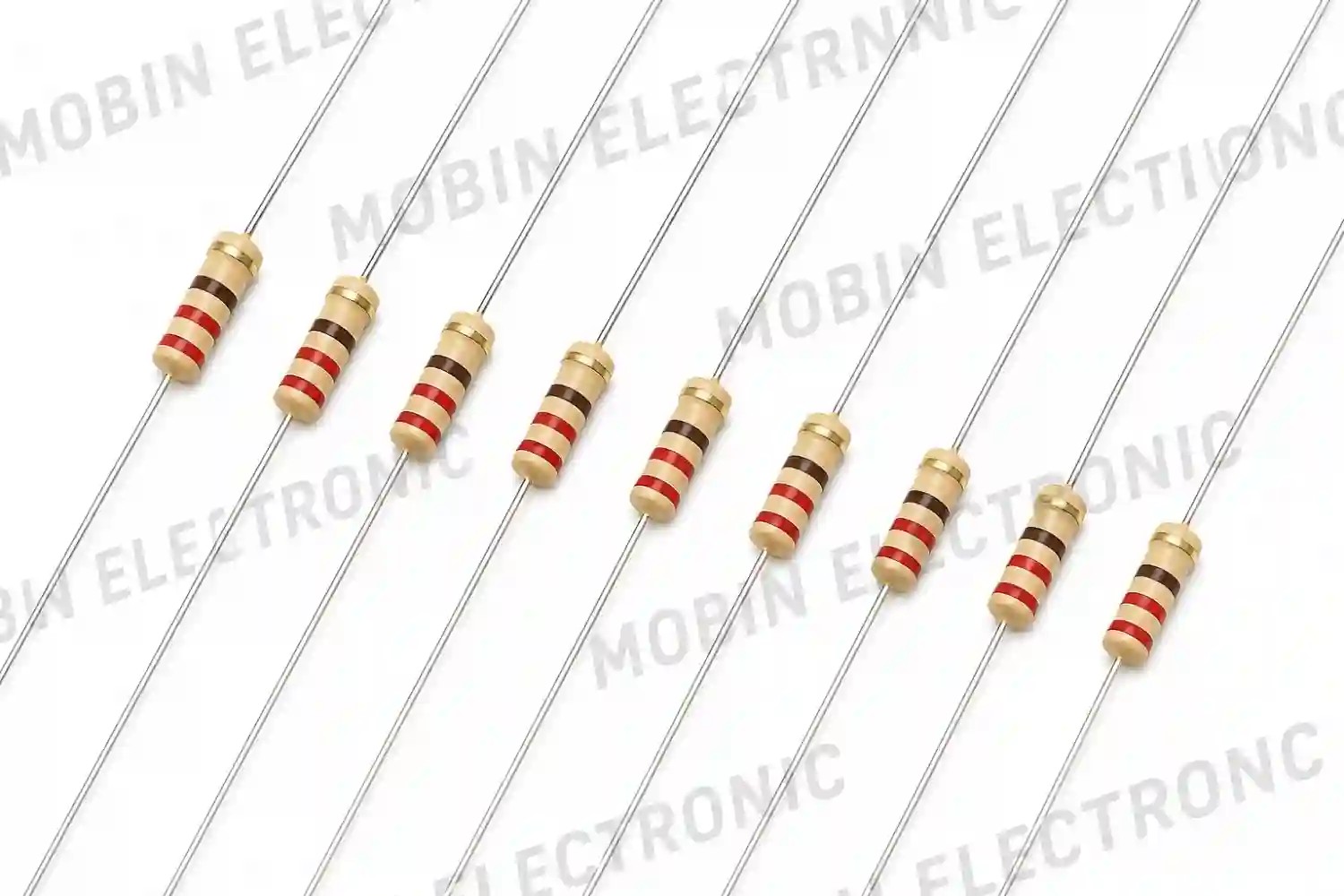 مقاومت ۱ وات ۲۲۰ اهم ۵ درصد 220R 1W 5%