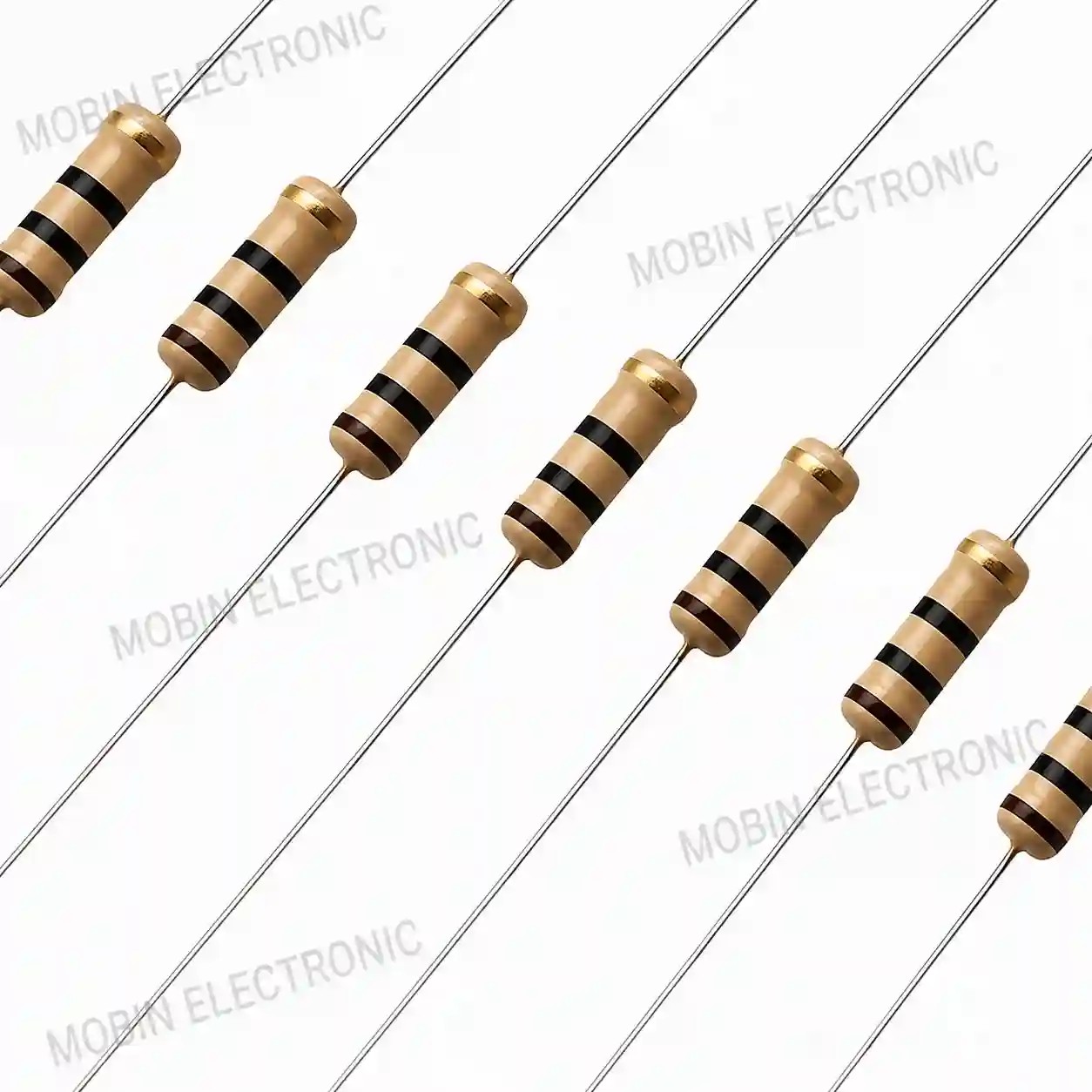 مقاومت ۱ وات ۱۰ اهم ۵ درصد 10R 1W 5%