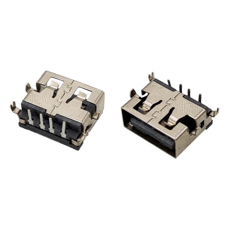 کانکتور USB 2.0 مادگی 90 درجه پاوربانک / مادربرد و ...