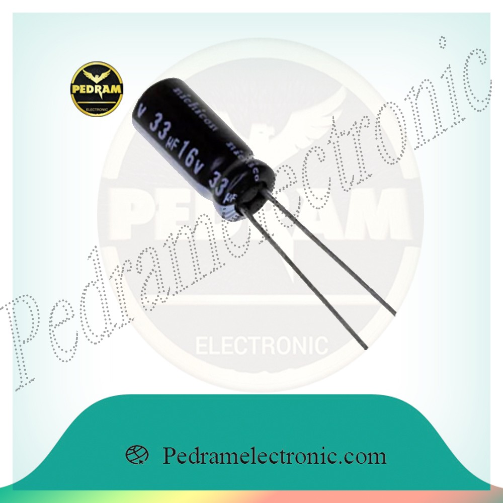 خازن 33MF 16V - پدرام الکترونیک - قیمت ، خرید ، فروش