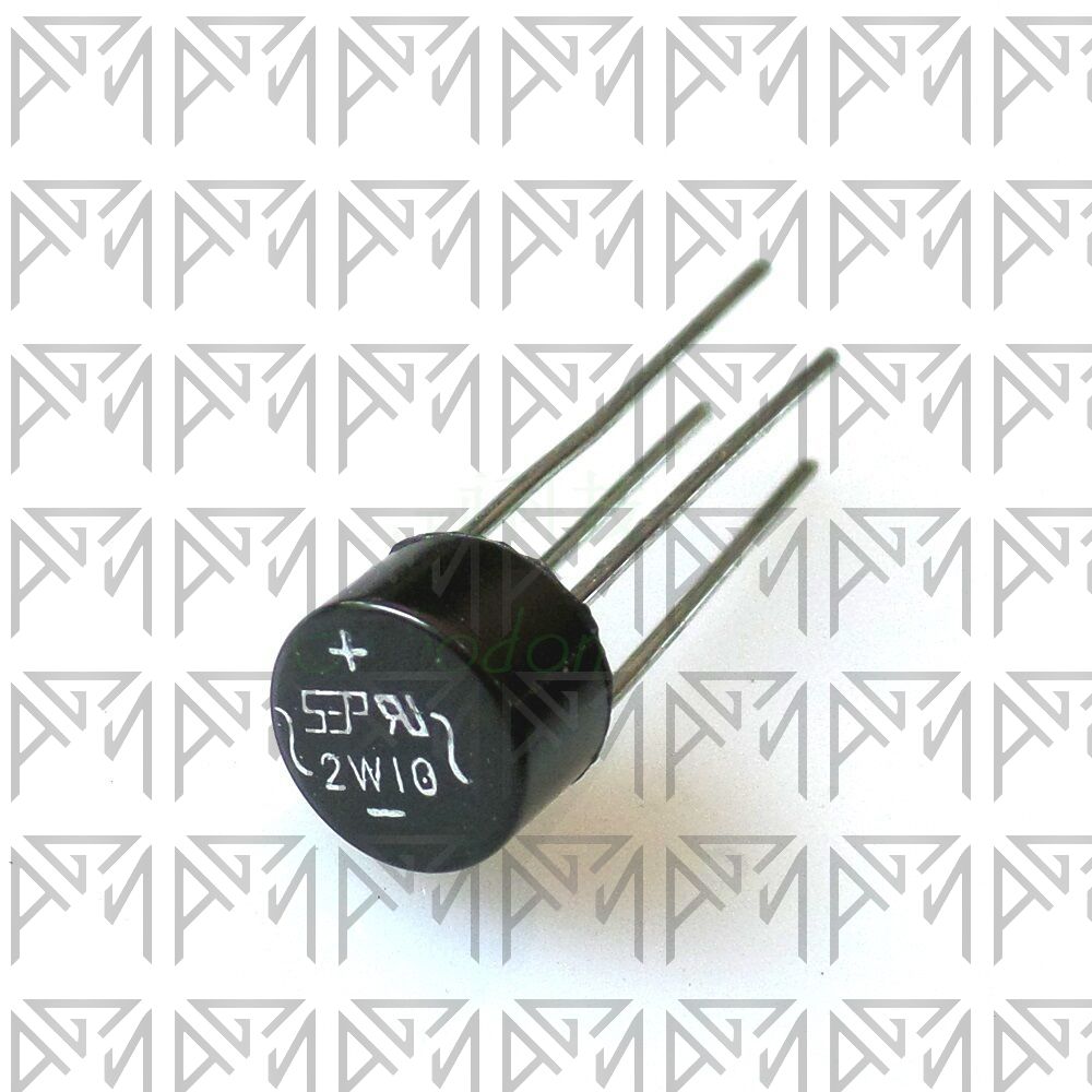 دیود پل 2W10 1000V 2A