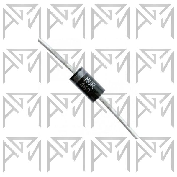 دیود فوق سریع MUR460 600V 4A DO-201AD