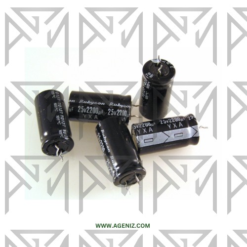 خازن 2200MF 25V ORG