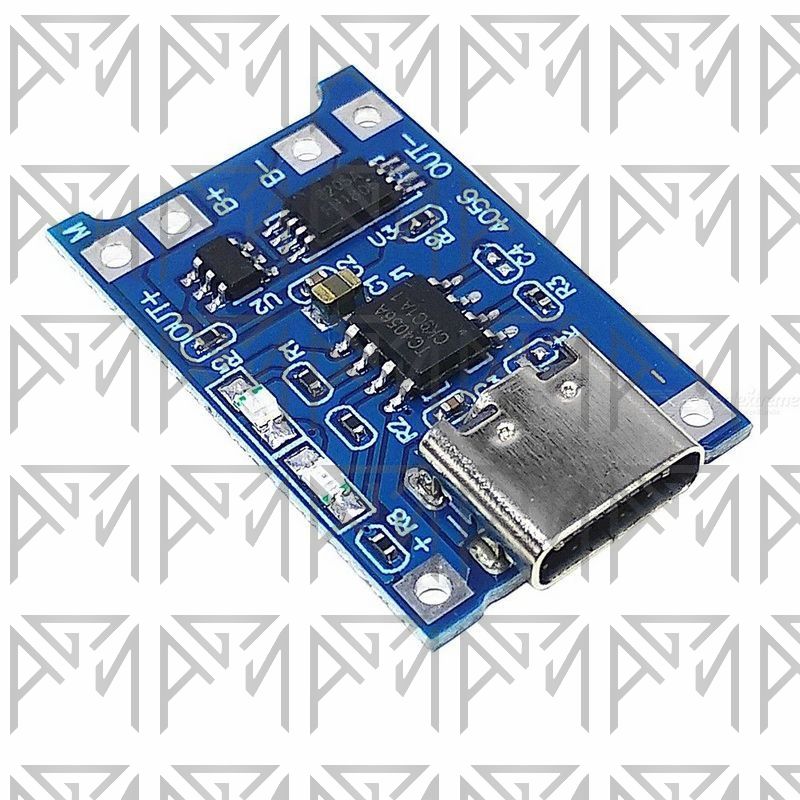 ماژول شارژ باتری Type-C 5V 1A مدل TP4056