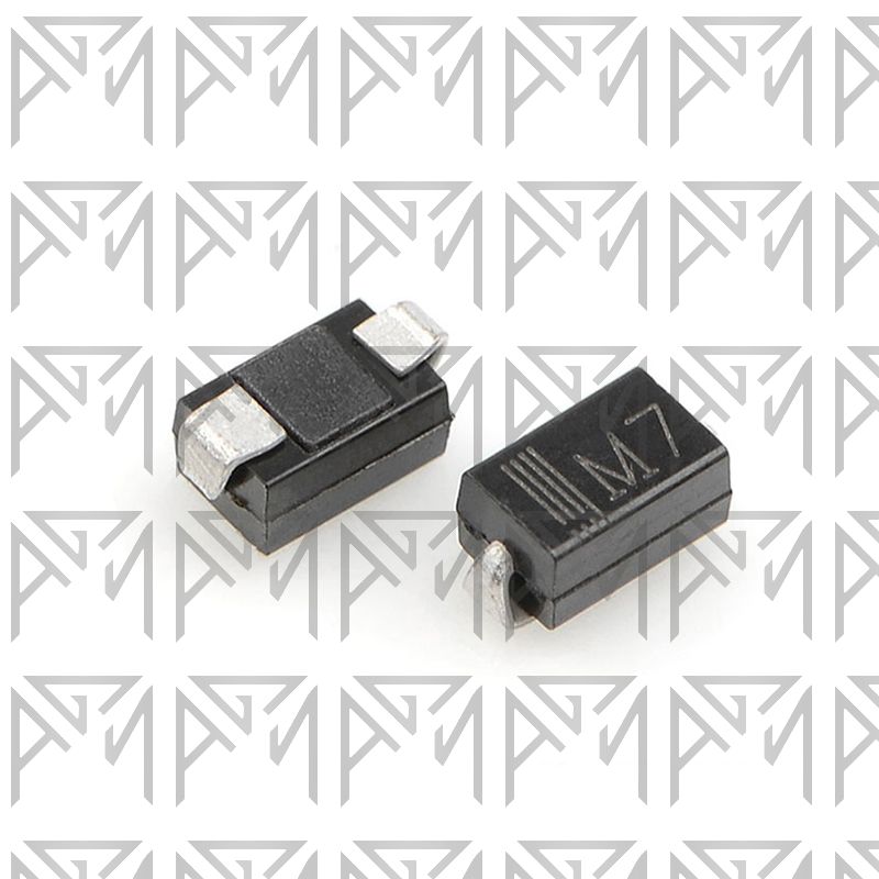 دیود استاندارد 1N4007 1000V 1A SMD/M7