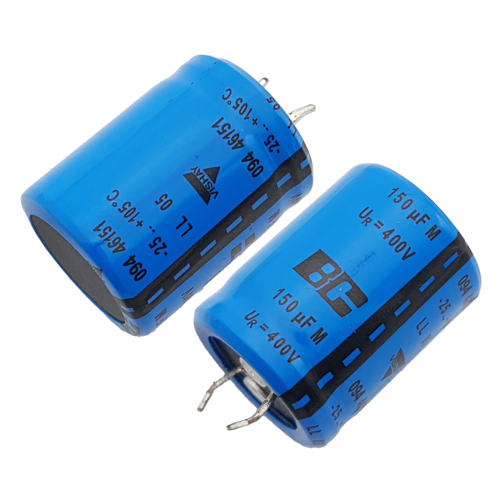 خازن الکترولیت VISHAY 25x30 150uF-400V
