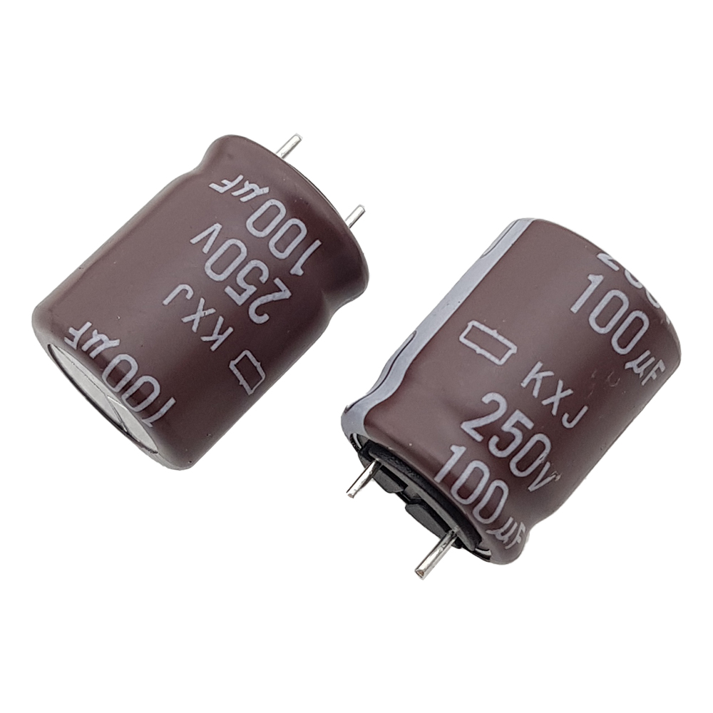 خازن الکترولیت NIPPON 16x20 100uF-250V پایه کوتاه