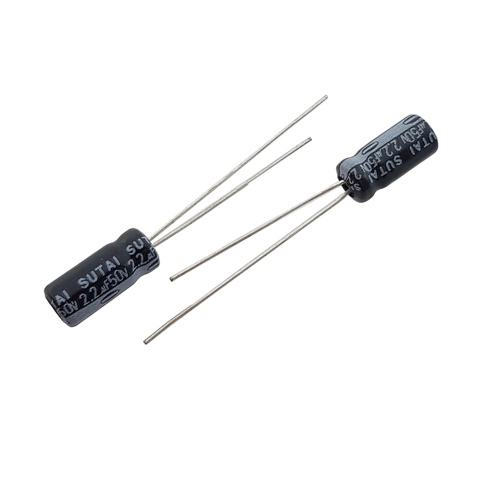 خازن الکترولیت SUTAI 5x11 2.2uF-50V
