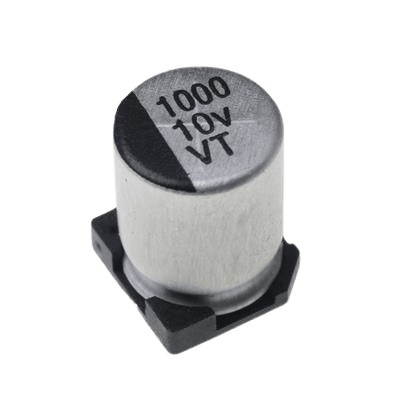 خازن الکترولیت CAP ELEC 1000UF 10V 8*10.5MM SMD