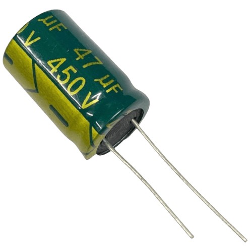 CAP 47UF 450V GREEN خازن الکترولیت دیپ
