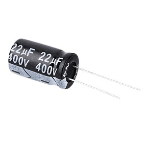 CAP 22UF 400V BLACK خازن الکترولیت دیپ