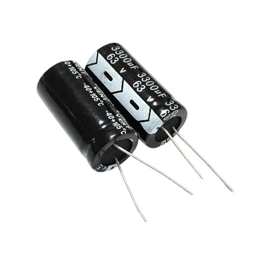 CAP 3300UF 63V BLACK خازن الکترولیت دیپ