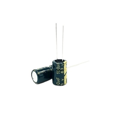 CAP 100UF 63V GREEN خازن الکترولیت دیپ