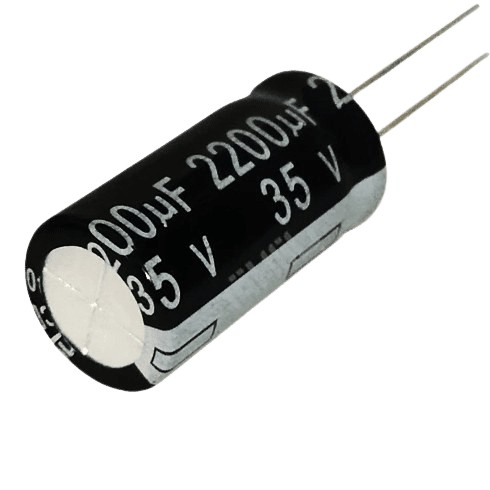 CAP 2200UF 35V BLACK خازن الکترولیت دیپ