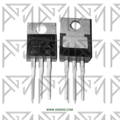 دیود شاتکی STPS 30H100CT TO-220