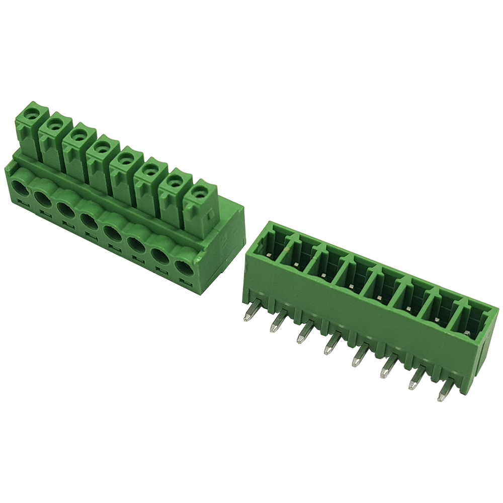 ترمینال کشویی 3.81mm 8PIN R/A