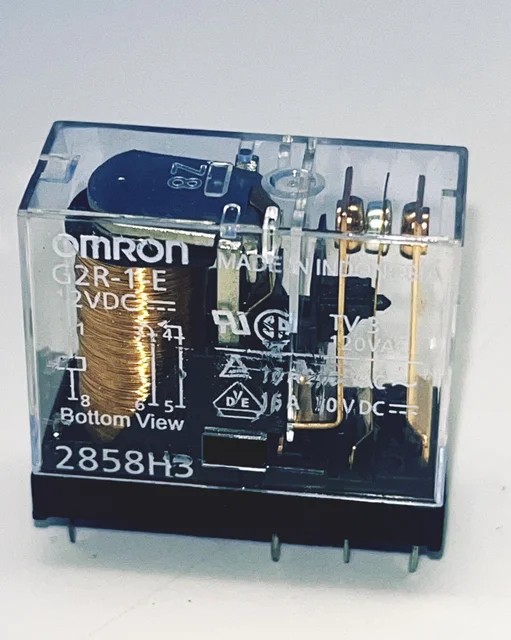 رله امرون 12ولت 10امپر 8پایه سوزنی |Omron G2R-1-E 12DC