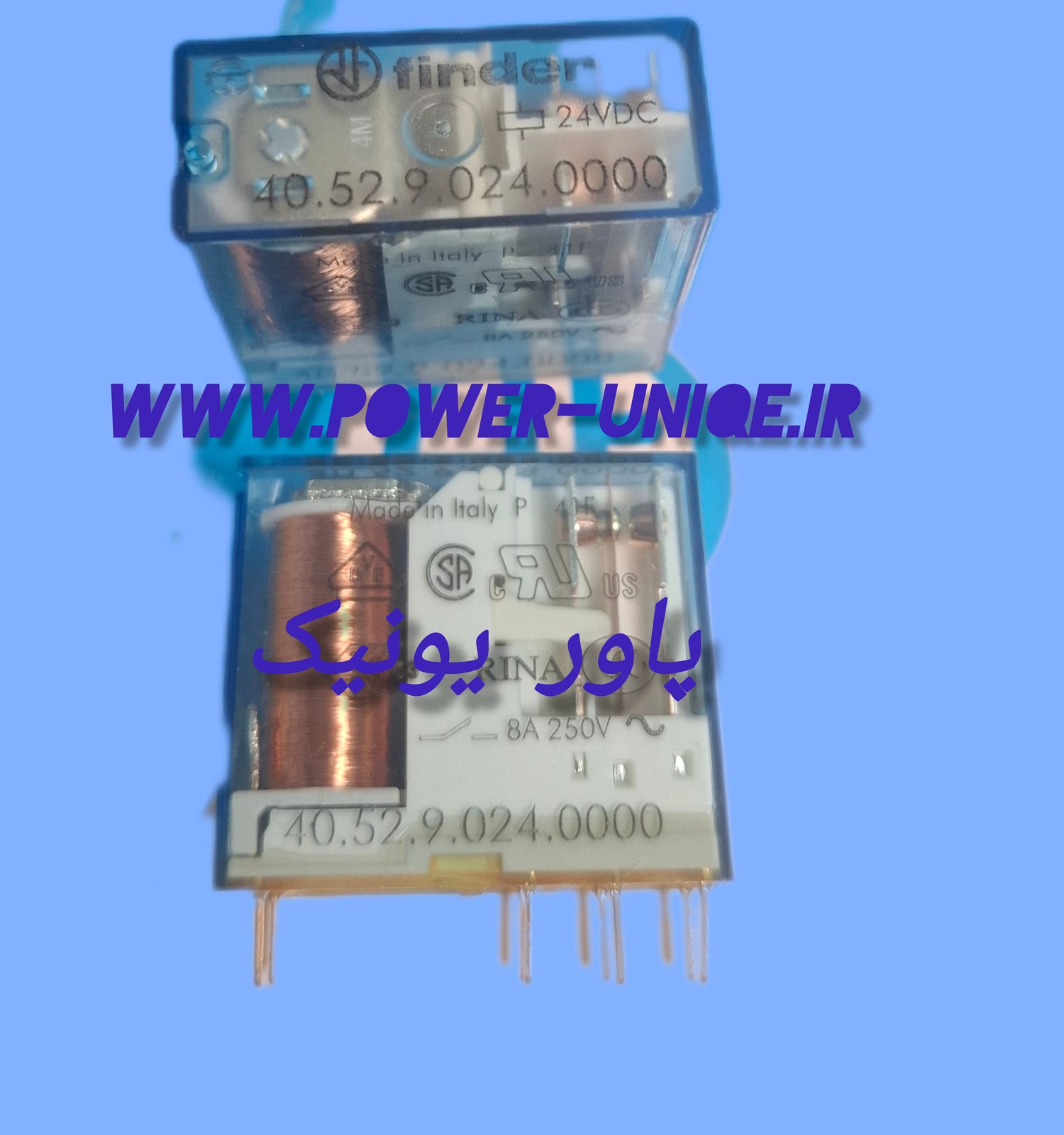 رله فایندر ایتالیا 40529012 12VDC