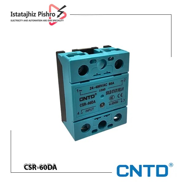 رله SSR تک فاز CNTD مدل CSR-60DA