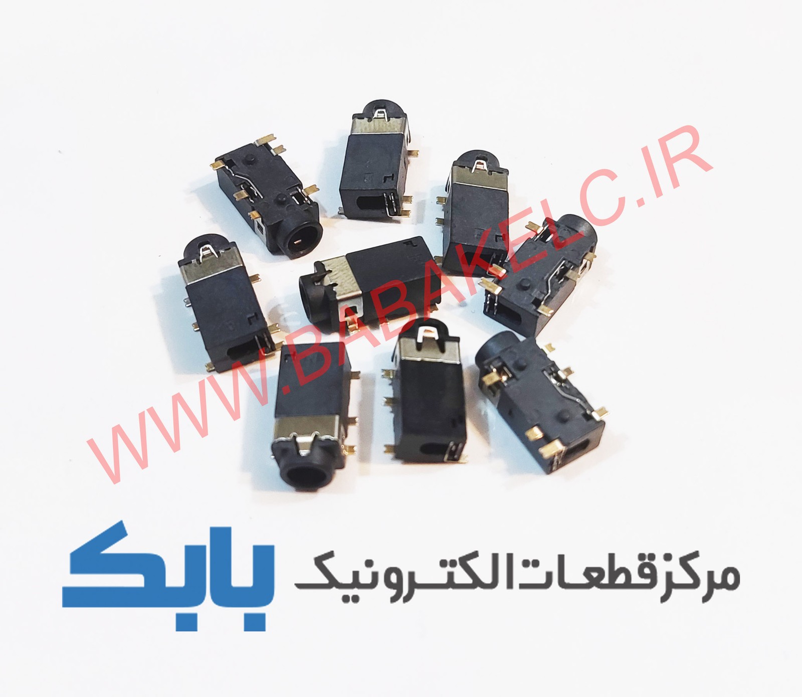 جک مادگی AUX پخش 206