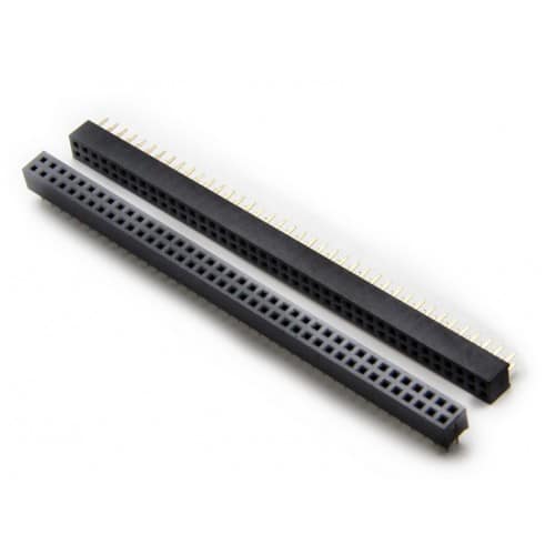 پین هدر 2x40 مادگی ریز 1.27mm