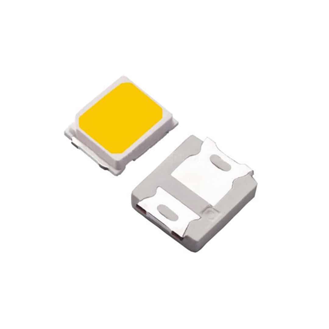 SMD LED پکیج 2835 سفید طبیعی 9V 0.5W بسته 20 تایی